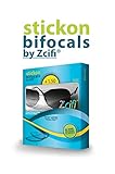 Stick on Bifocals by Zcifi Lenses +1.50 - FREE Case - Reusable…