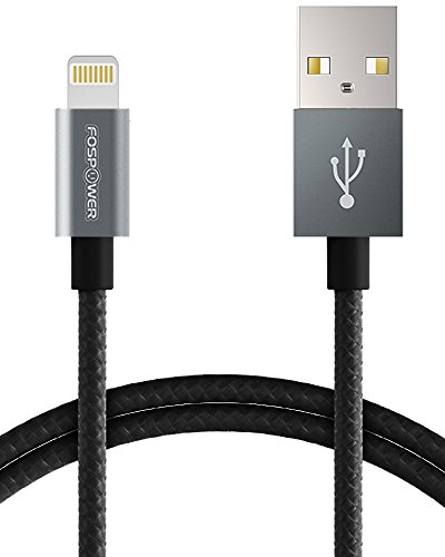 Fospower [3 ft] apple certified 8-pin lightning to usb …