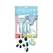 Manhattan Toy Safari Elephant Spiral Stroller and Crib Toy with Baby Mirror, Rattle and Teether