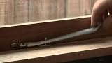 TERF 250mm Heavy Duty White Window Casement Stay Spoon Style 10 inch view 5