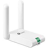 TP-Link USB Wifi Dongle 300Mbps High Gain Wireless Network Adapter for PC Desktop and Laptops. Supports Win10/8.1/8/7/XP, Lin