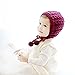 IMLECK Baby Infant Pure Color Hand-Knit Hat