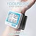 [Upgraded Model] iProven Blood Pressure Monitor Wrist - Digital BP Cuff - Blood Pressure Watch - Memory for 2x90 Measurements - Hard Case and Batteries Included - BPM-317