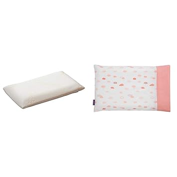 Clevamama Clevafoam Baby Pillow With Replacement Pillow Case