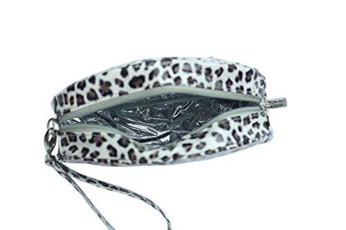 Primeware Pina Colada Clutch Insulated Cosmetics Bags, Cheetah