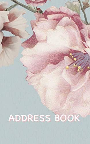 Address Book: Cherry Blossom Flowers Address Book with Enough Spaces for 150 Contacts’ Names, Addresses, Home and Mobile Telephone Numbers, e-mail Addresses, and Birthdays