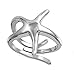 Sterling Silver Women's Unique Starfish Ring Polished 925 Band 21mm Size 6