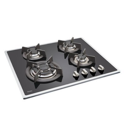 Glen 1066 4 Burner Built-in Hob TR Glass