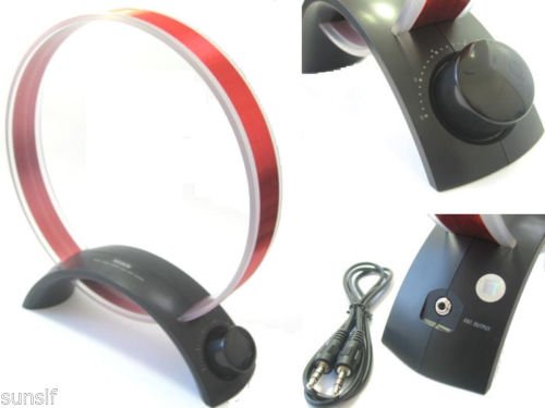 Tecsun AN-200 AM/MW Rotatable Tuneable Loop Gain Radio Antenna(No Battery Needed)