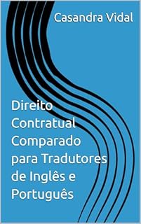 Livro Direito Contratual Comparado para Tradutores de Inglês e Português