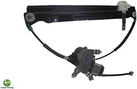 Saiyingli Technology Rear Passenger (Right) Side New Aftermarket Replacement Power Window Regulator with Motor Assembly For 02-10 Ford Lincoln Mercury
