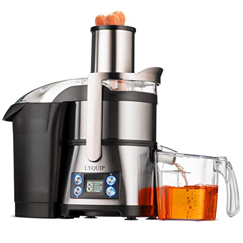 L'Equip Centrifugal Juicer with Extra Wide Feeder Mouth 800Watt Dual