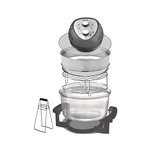 Big Boss 16Qt Glass Air Fryer Oven Extra Large Air Fryer Halogen Oven