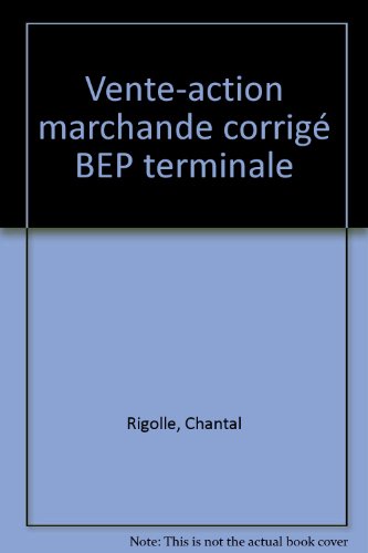 Vente, action marchande, classe terminale