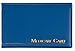 Juvale 3-Pack Medicare Card ID Holder Medicare Card Protector with 2 Clear Card Sleeves Social Security Card Driver License Health Insurance Bright Blue Card Sleeve 3.8 x 2.5 Inches