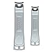 Nail Clippers Set with Case – Sharpest Stainless Steel Fingernail & Toenail Clippers for Men & Women - Wide Easy Press Lever