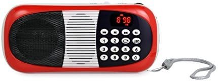 Ohala Mini Digital Mp3 Fm Radio Speaker-898 red