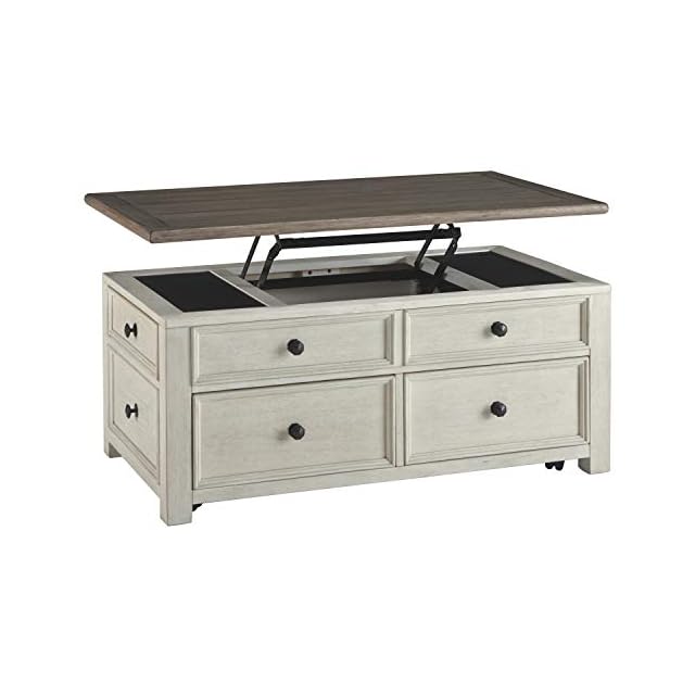 Signature Design by Ashley Bolanburg Farmhouse Lift Top Coffee Table