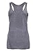Spiritual Hamsa Hand Yoga Loose Fit Muscle Tee Tank Top – Size Large Grey