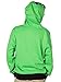 JINX Minecraft Big Boys' Creeper Anatomy Premium Zip-Up Hoodie (Green, Small)