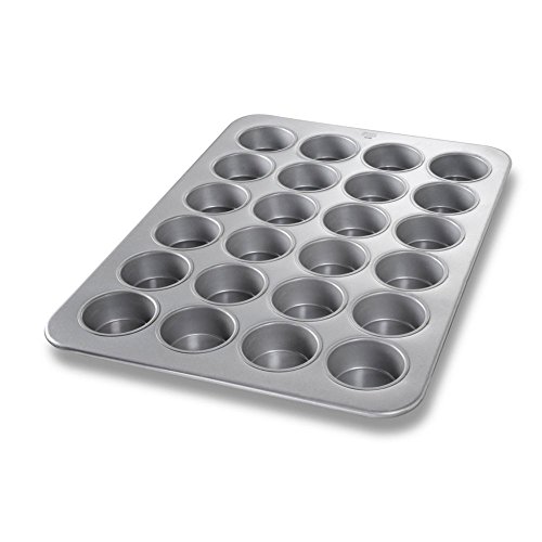 Click Here to See More Images Chicago Metallic 45285 Glazed Aluminized Steel 24 Cup Jumbo Muffin Pan