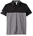 adidas Boys' Heathered Color Blocked Polo
