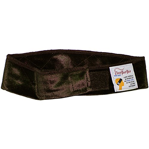 Brown Wig Grip Band - Comfort Non Slip Asjustable Hair Band - Wig Headbands by CoverYourHair