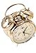 Sternreiter Double Bell Mechanical Wind Alarm Clock - Silver