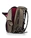 Gruv Gear Club Bag Flight-Smart Tech Backpack, Pewter/Crimson