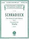 Schradieck: School of Violin Technics, Op. 1, Book 1, Transcribed for Viola