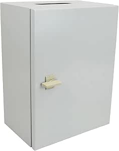 BeMatik - Caja de distribución eléctrica metálica con protección ...