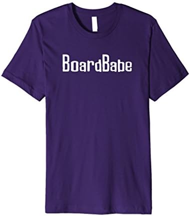 Mens BoardBabe SnowBoarders tShirts, Christmas Snowbaord Shirt XL Purple