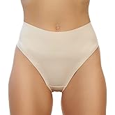 Alessandra B High Rise Camel Toe Proof Thong