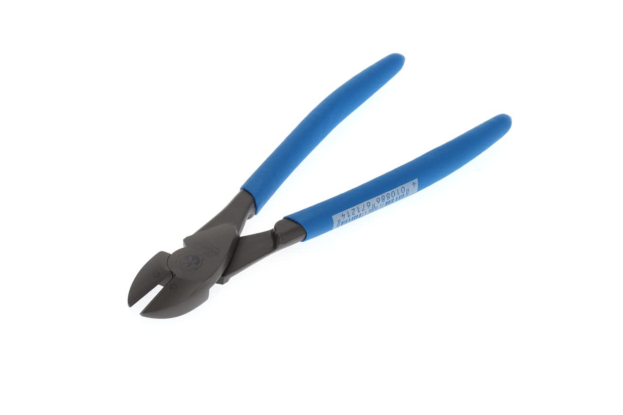 GEDORE Power side cutter for hard wire / piano wire to 2 mm, Non-slip grips, Hardened, Length 200 mm, 8316-200 TL