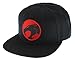 Thundercats Classic Logo Licensed Adjustable Snapback Cap Hat Black