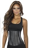 Ann Chery 2038 Metallic Edition Women Latex Shaper Black Waist Cincher Faja