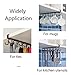 Art Secret Multifunction Nail Free 12-Hook Iron Under Cabinet Mug Hanger (Brown)