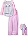 Dollie & Me Girls' Cat Face Sleepwear Set