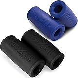 Yes4All Thick Bar Grips (Sold in Pair) – Multi Color Available, Ergonomic Design & Durable Rubber Compound Material