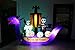 BZB Goods 11 Foot Long Halloween Inflatable Dragon Pirate Ship Skeletons Scene Bat Ghosts Lights Lighted Blowup Party Decoration for Outdoor Indoor Home Garden LED Prop Yard Blow Up Lawn Decorations