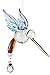 Woodstock Chimes Woodstock Rainbow Makers Collection, Fantasy Glass, Hummingbird, 4'' Summer Rainbow Fantasy Glass Crystal Suncatchers for Outdoor, Patio, Home or Garden Décor (CHRAI)
