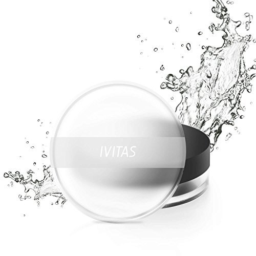 IVITAS Silicone Makeup Sponge Premium Quality Silisponge With Makeup Case Travel Kit - Save Up To 50% Of Cosmetic Products - Best Silisponge Cosmetic Beauty Tools Blender