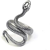 Snake Ring Animal Punk Vintage Ring for Men Women