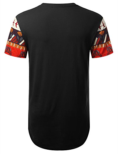 1 URBANTOPS+Hipster+Dashiki+Graphic+Longline