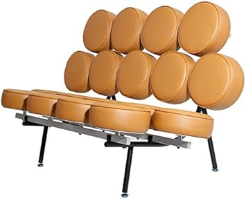 Amazon Com Mlf Nelson Marshmallow Sofa Imported Italian Leather