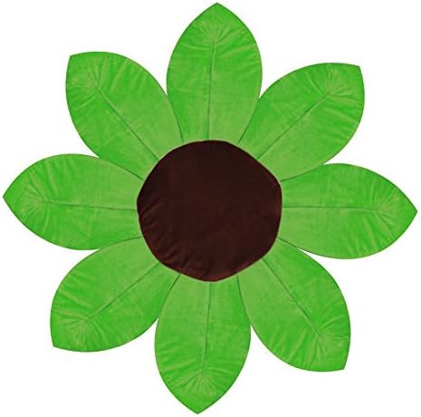 Harko Large Bloom Bathing Baby Non-slip Foldable Flower Bathtub For Newborn Toddler Blooming Flower Lotus Sink Bath For Baby (Green)
