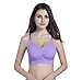 SUEKAPHIN 2PACK Nursing Bra Wireless Bra Women's Sleeping Maternity Bra Breastfeeding Bra