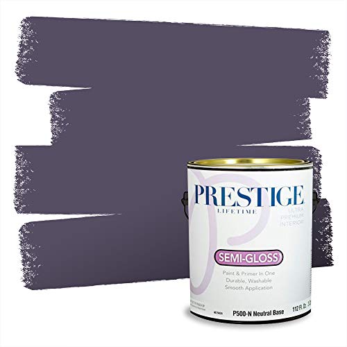 PRESTIGE Paints Interior Paint and Primer In One, 1-Gallon, Semi-Gloss, Compara…