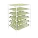 Growsun Sweater Drying Rack 6-Layer Stackable Cloth Mesh Dry Net,Green(Connector Updated)