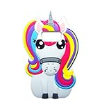 Rainbow Unicorn Samsung Galaxy S8 Plus Case,Awin 3D Cute Cartoon Rainbow Unicorn Horse Animal Soft Silicone Rubber Case For Samsung Galaxy S8 Plus 6.2inch